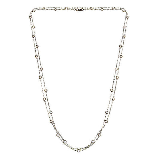 Antique Old European Diamond Necklace