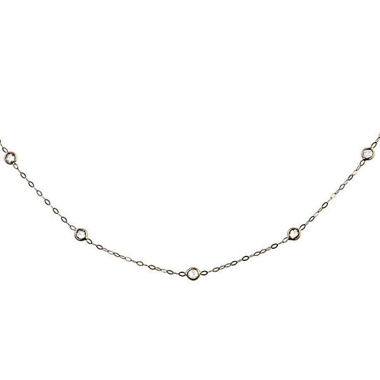 Antique Old European Diamond Necklace
