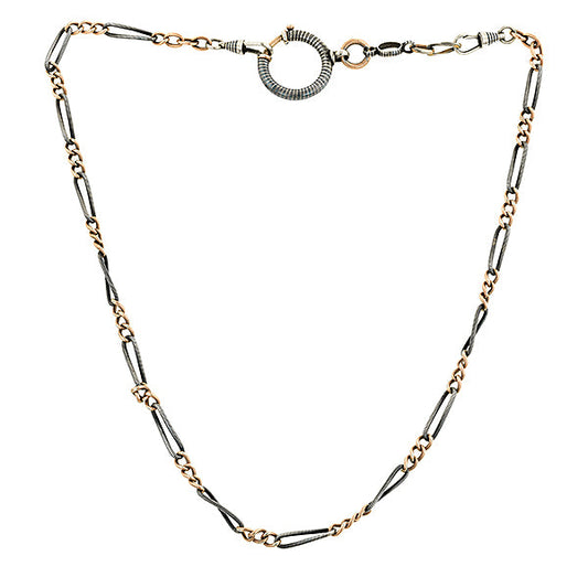 Antique Niello Watch Chain