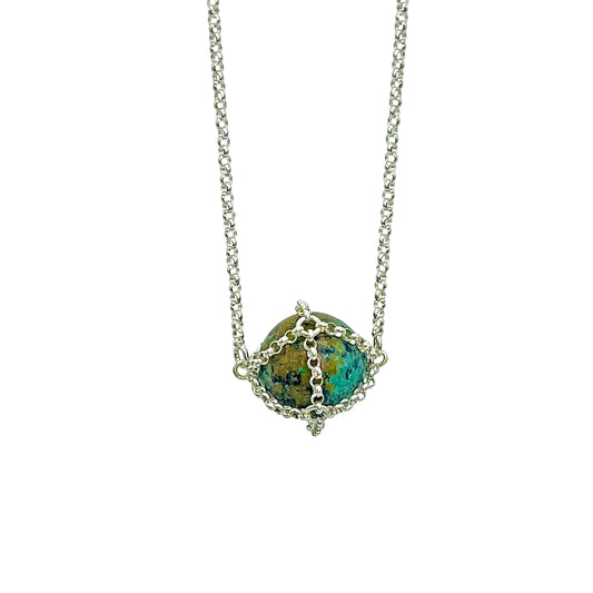 African Turquoise Necklace
