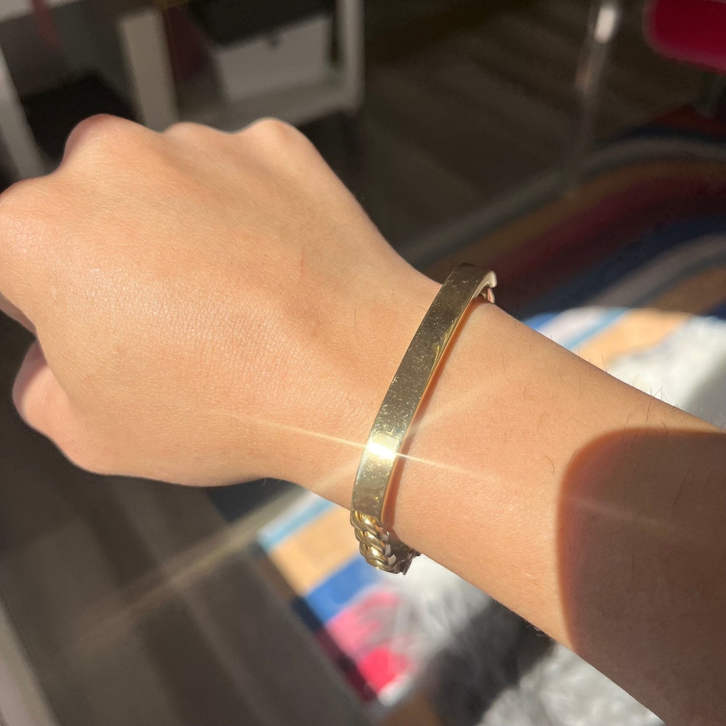 Vintage Chain Linked Bangle by Cartier